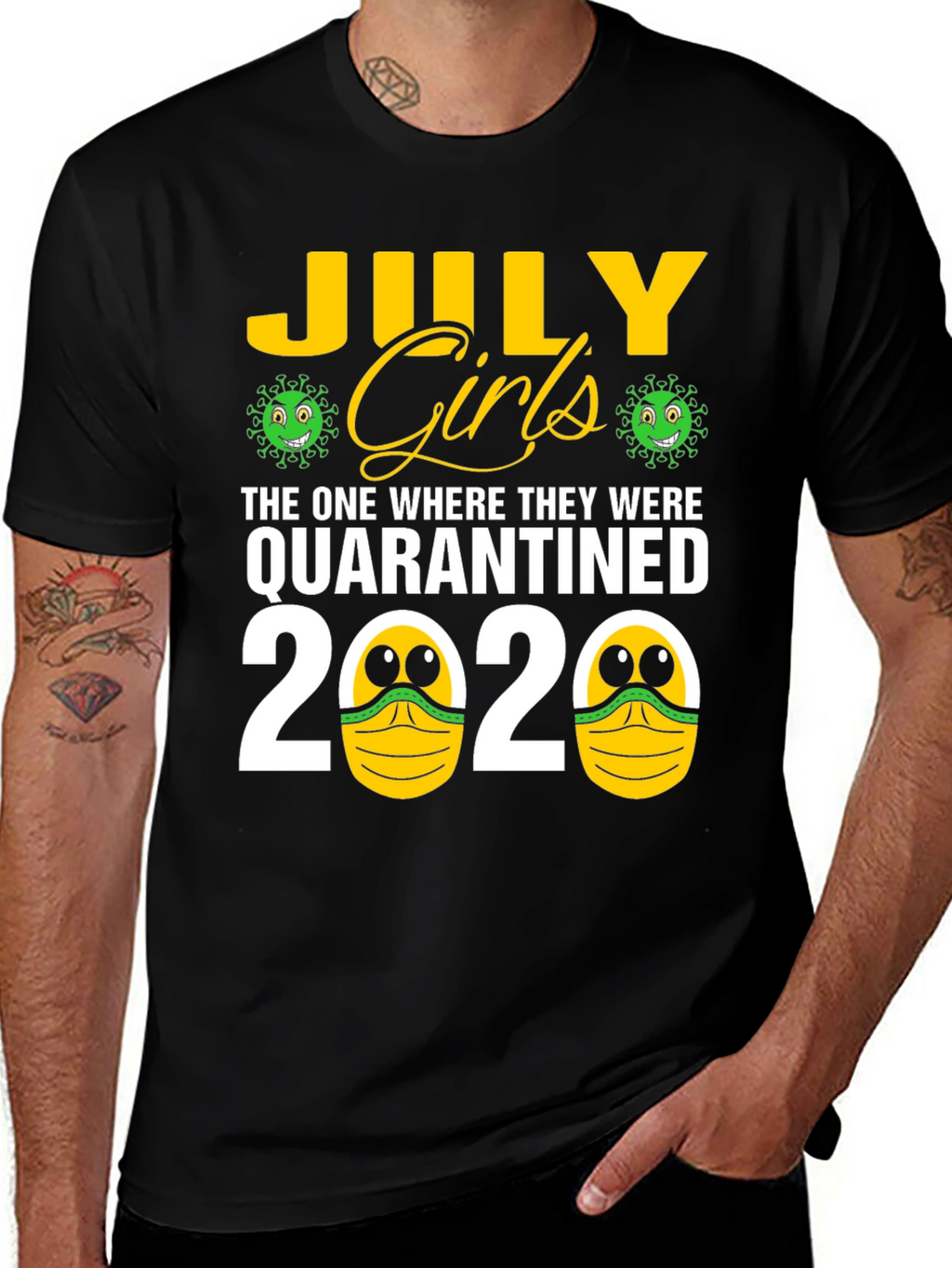 July Girls Quarantined 2020 T-Shirt