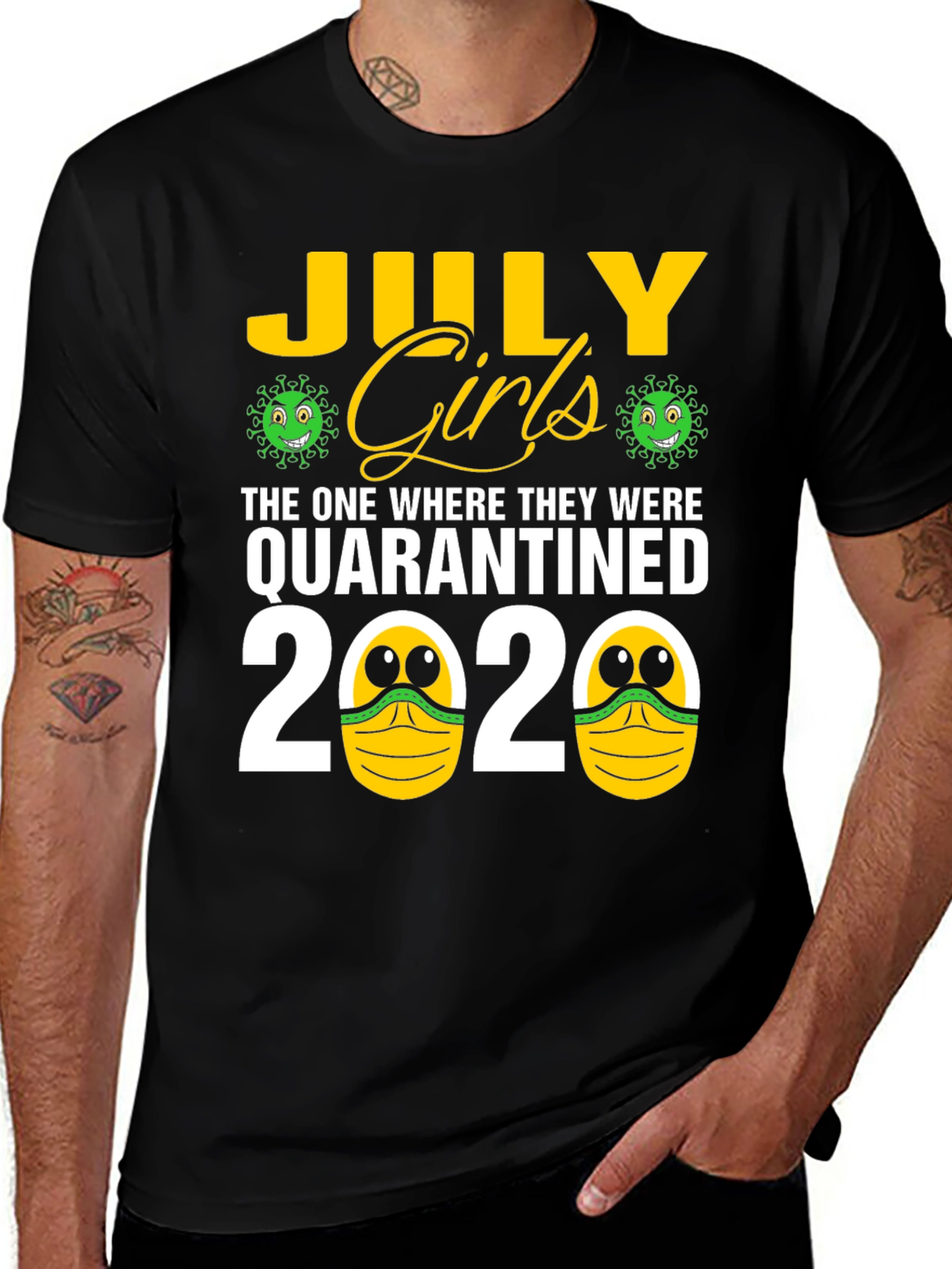 July Girls Quarantined 2020 T-Shirt