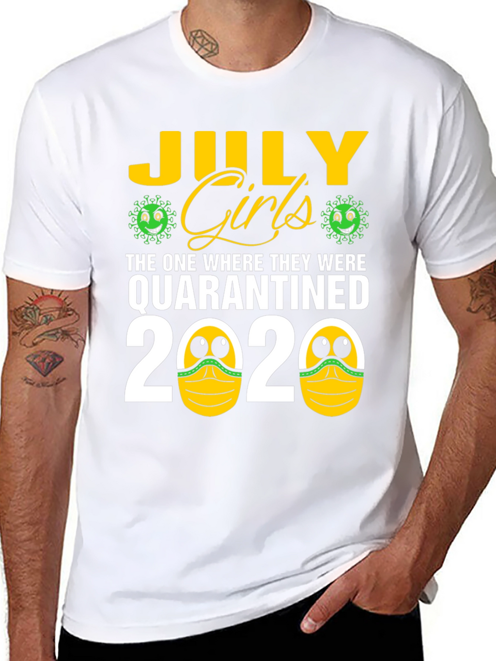 July Girls Quarantined 2020 T-Shirt