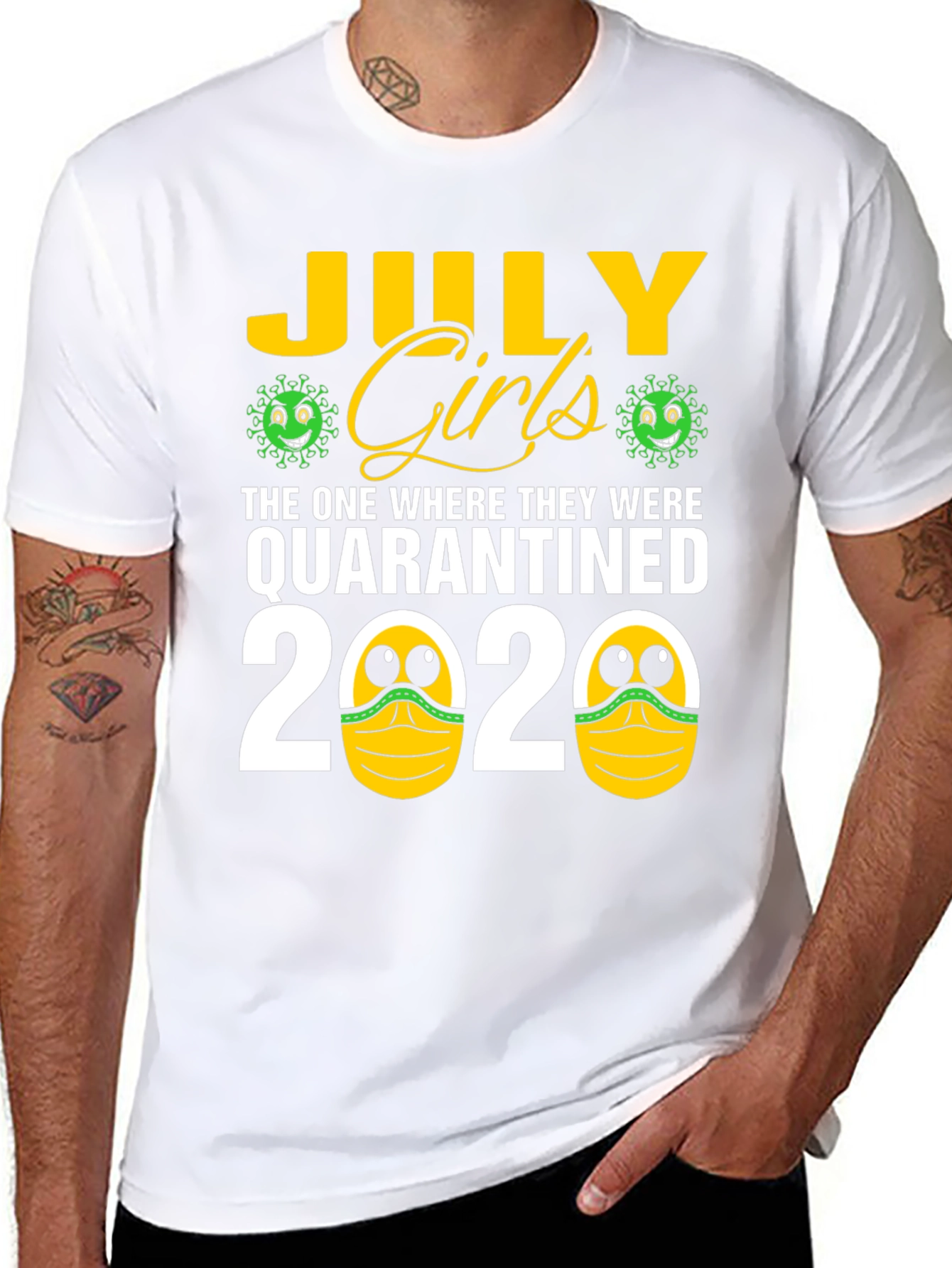 July Girls Quarantined 2020 T-Shirt