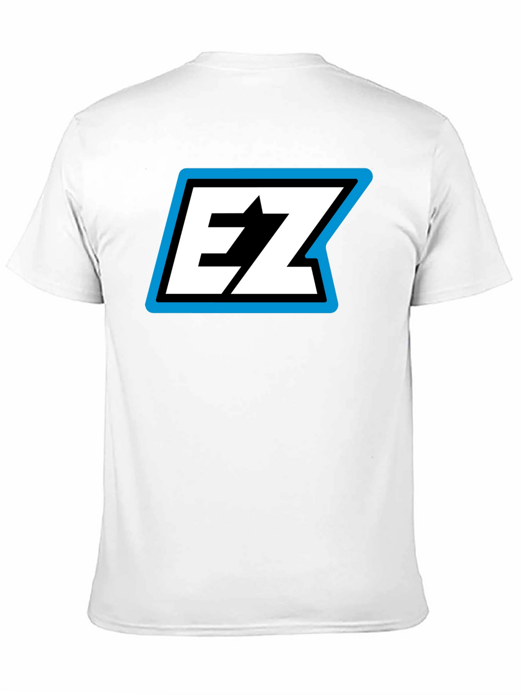 EZ Logo Black T-Shirt - Bold Graphic Tee