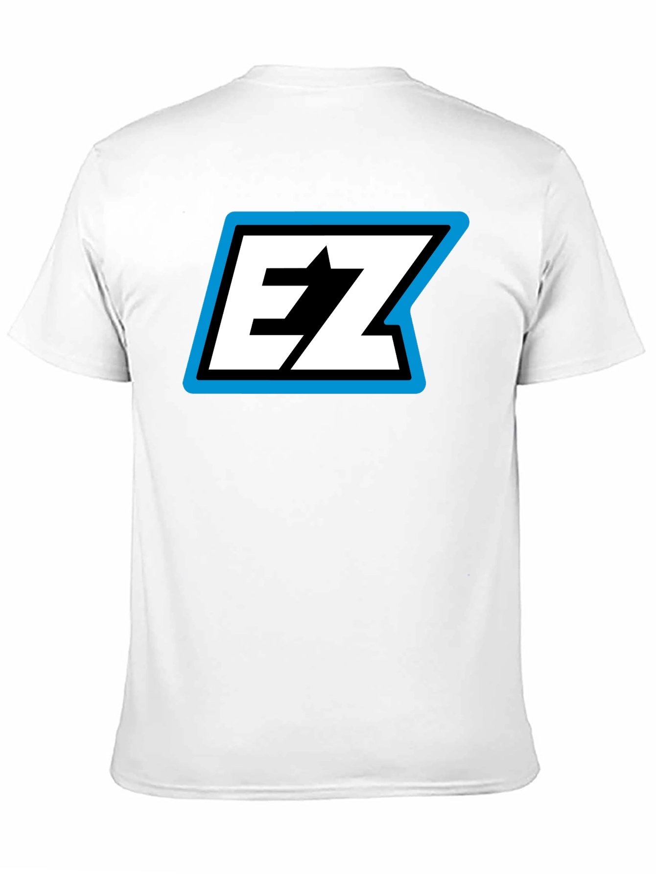 EZ Logo Black T-Shirt - Bold Graphic Tee