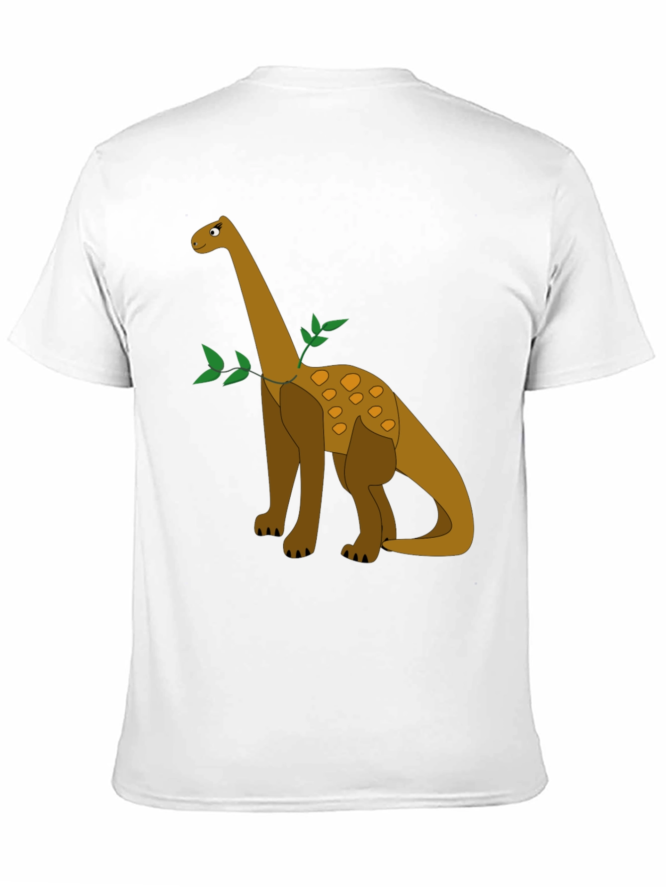 Dinosaur Graphic Tee - Black Cotton Casual