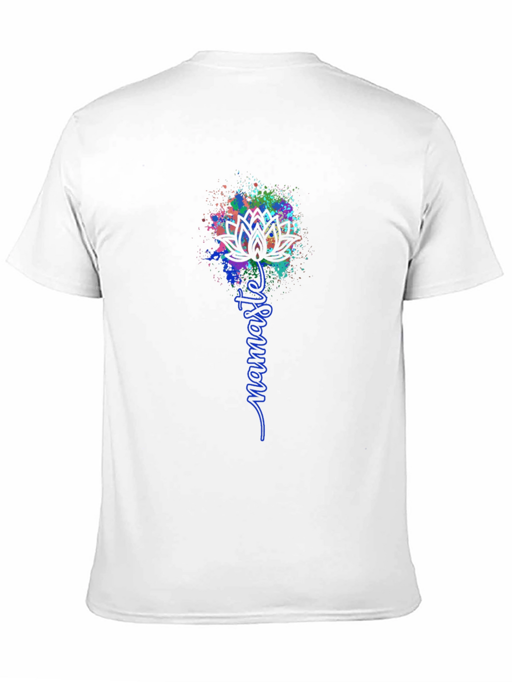 Namaste Lotus Graphic Tee - Black