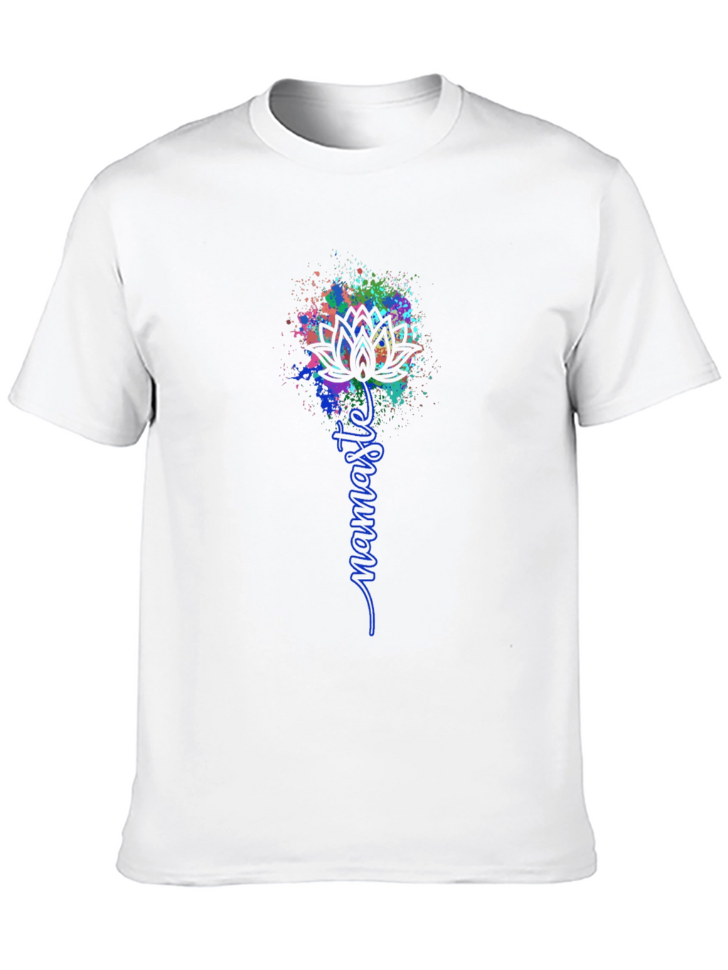 Namaste Lotus Graphic Tee - Black