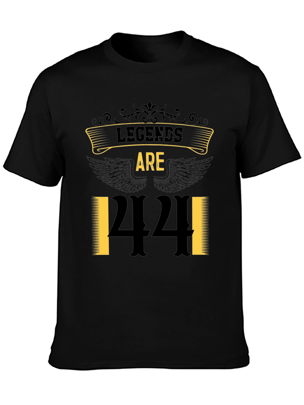 Legends are 44 T-Shirt - Black