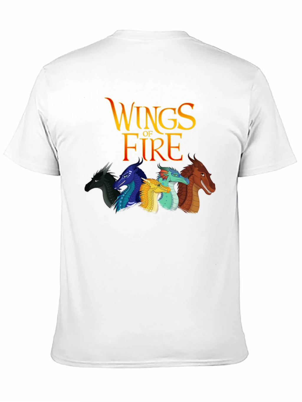Wings of Fire Graphic Tee - Black