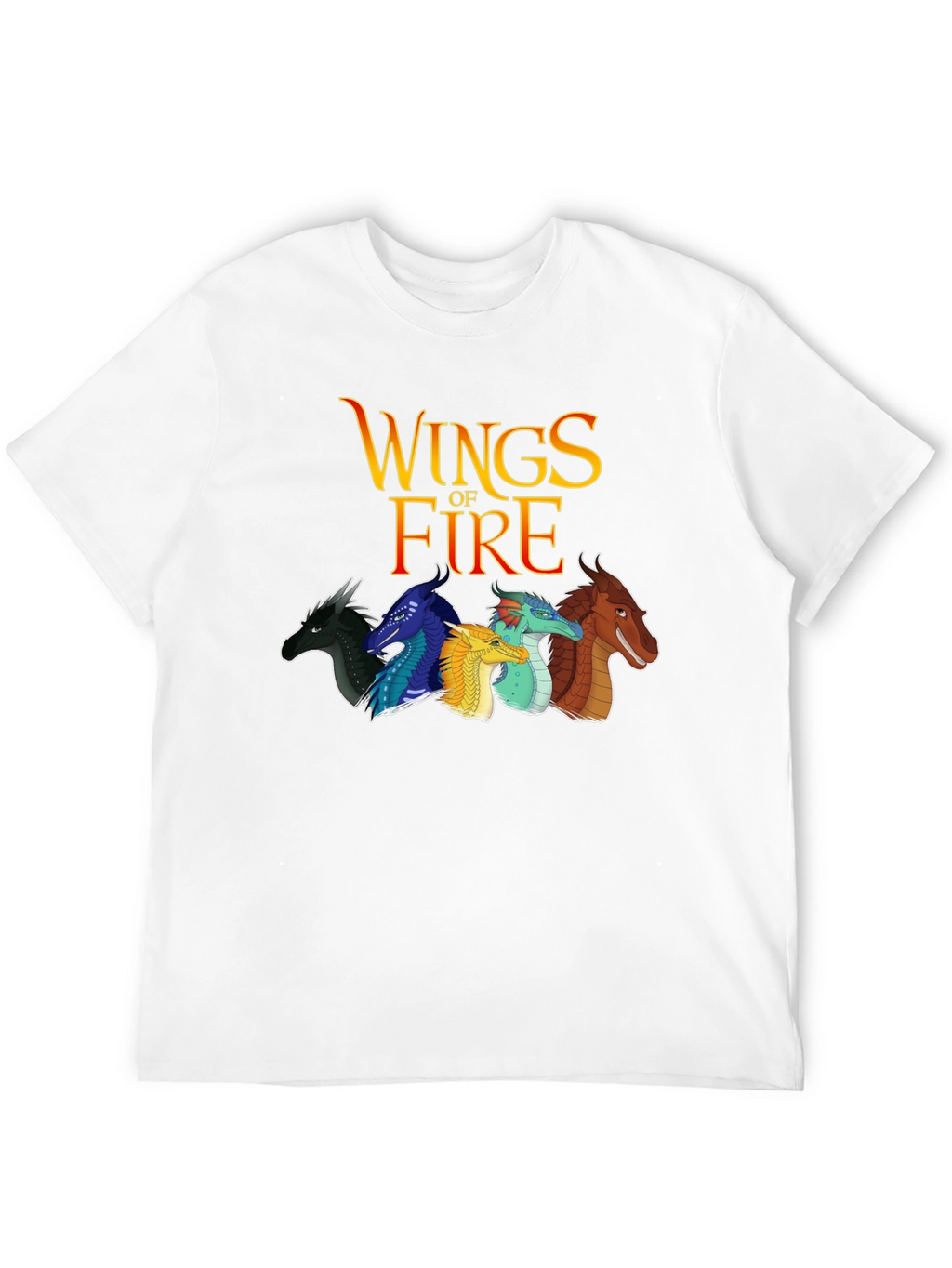 Wings of Fire Graphic Tee - Black