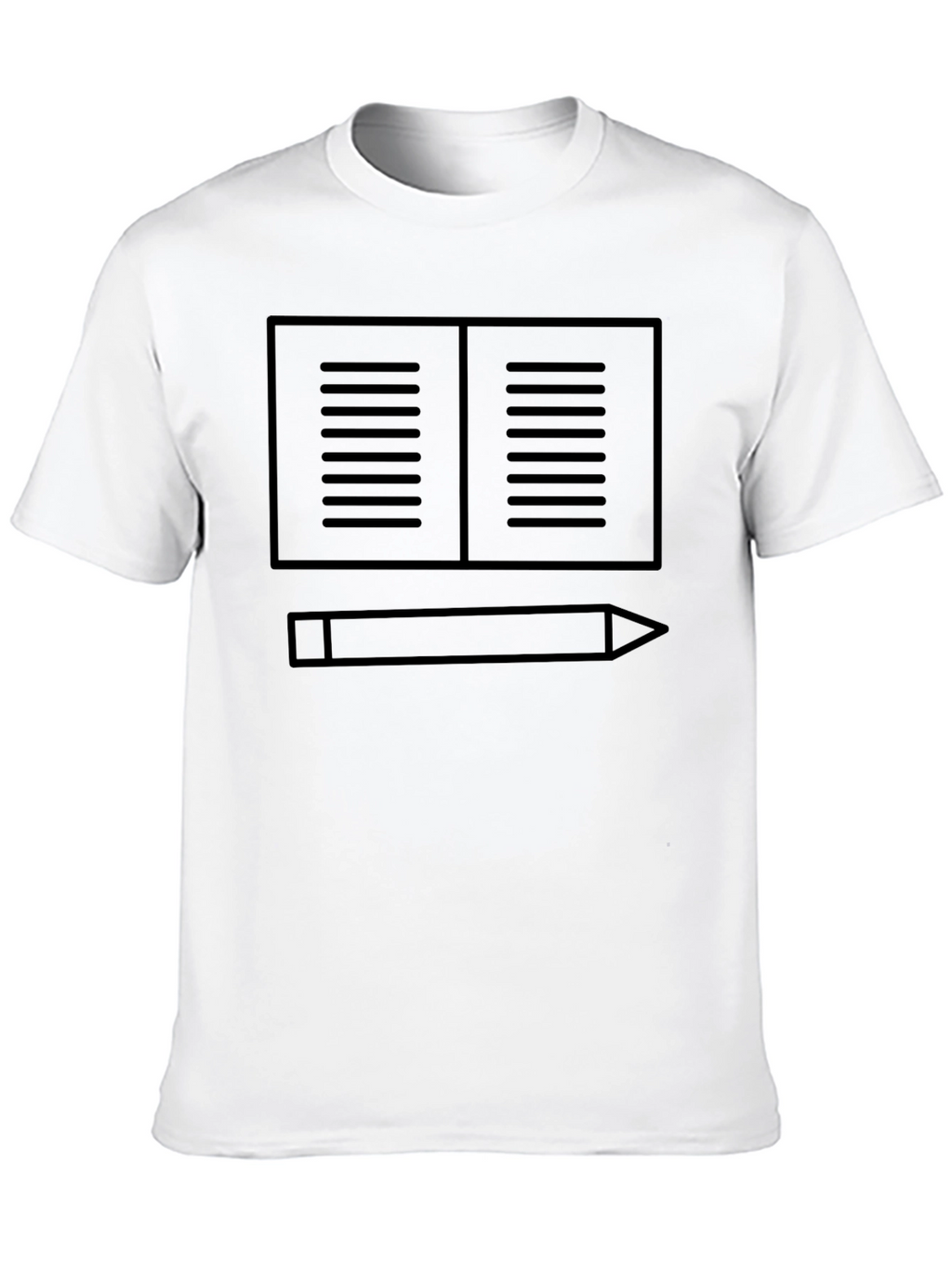 Black Book & Pencil Graphic Tee