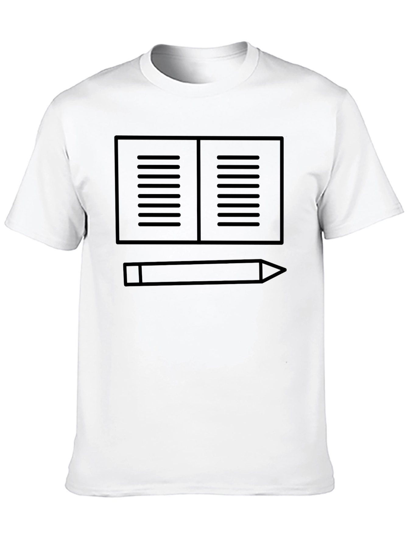 Black Book & Pencil Graphic Tee