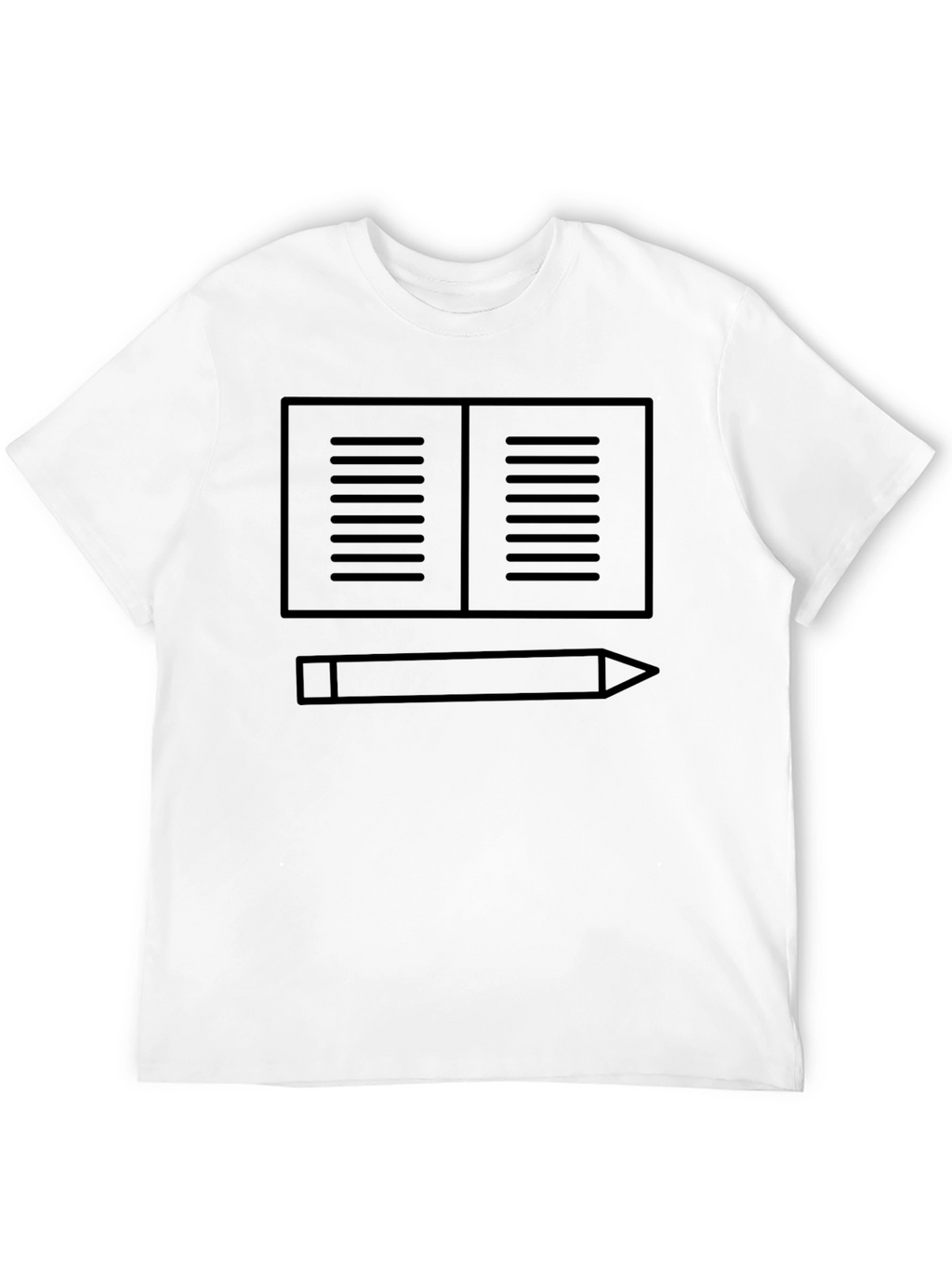 Black Book & Pencil Graphic Tee