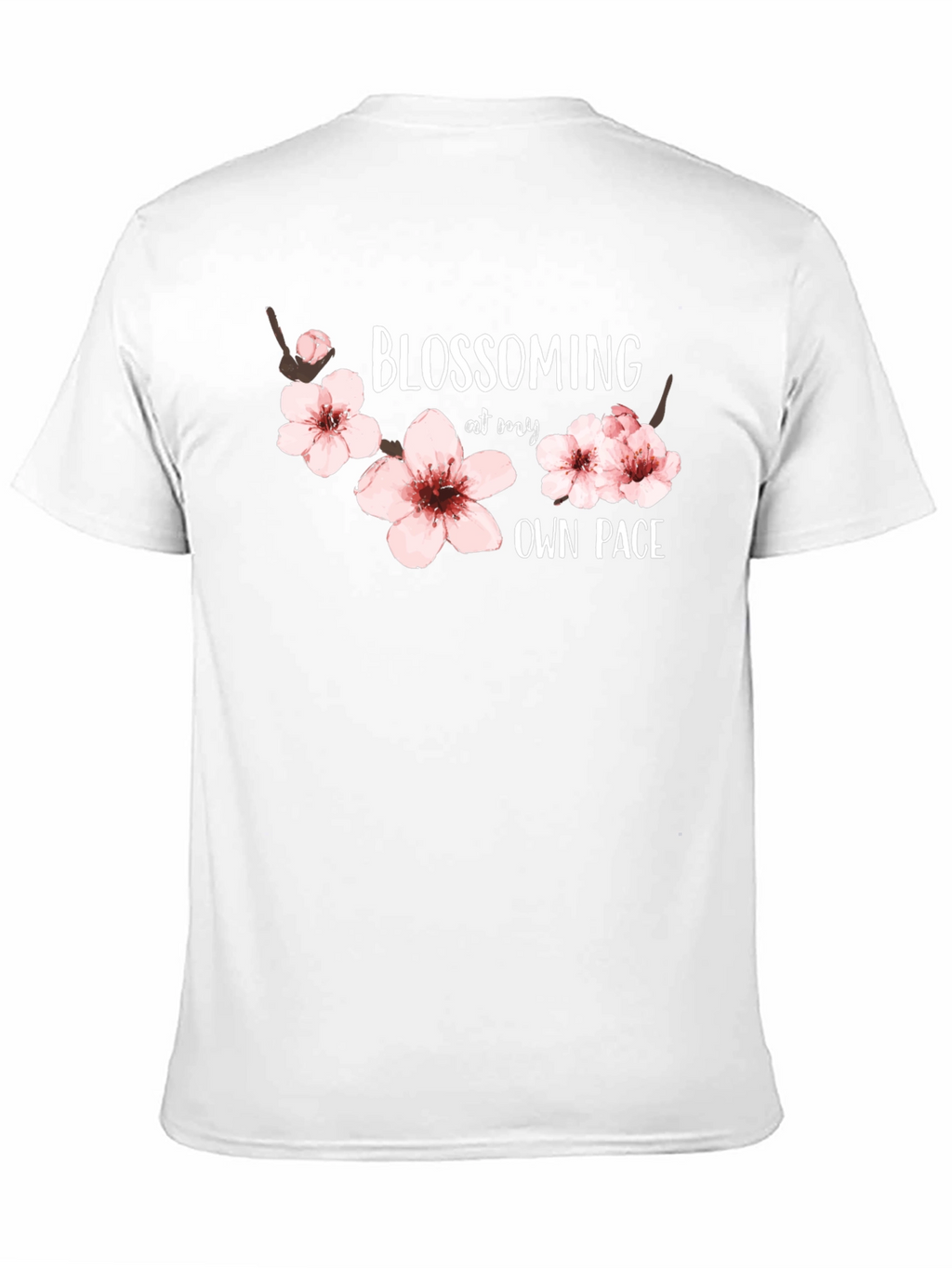 Blossoming At My Own Pace Graphic Tee