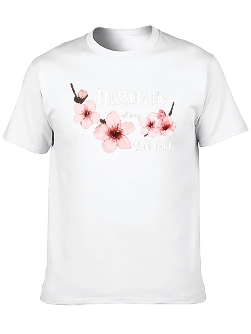 Blossoming At My Own Pace Graphic Tee
