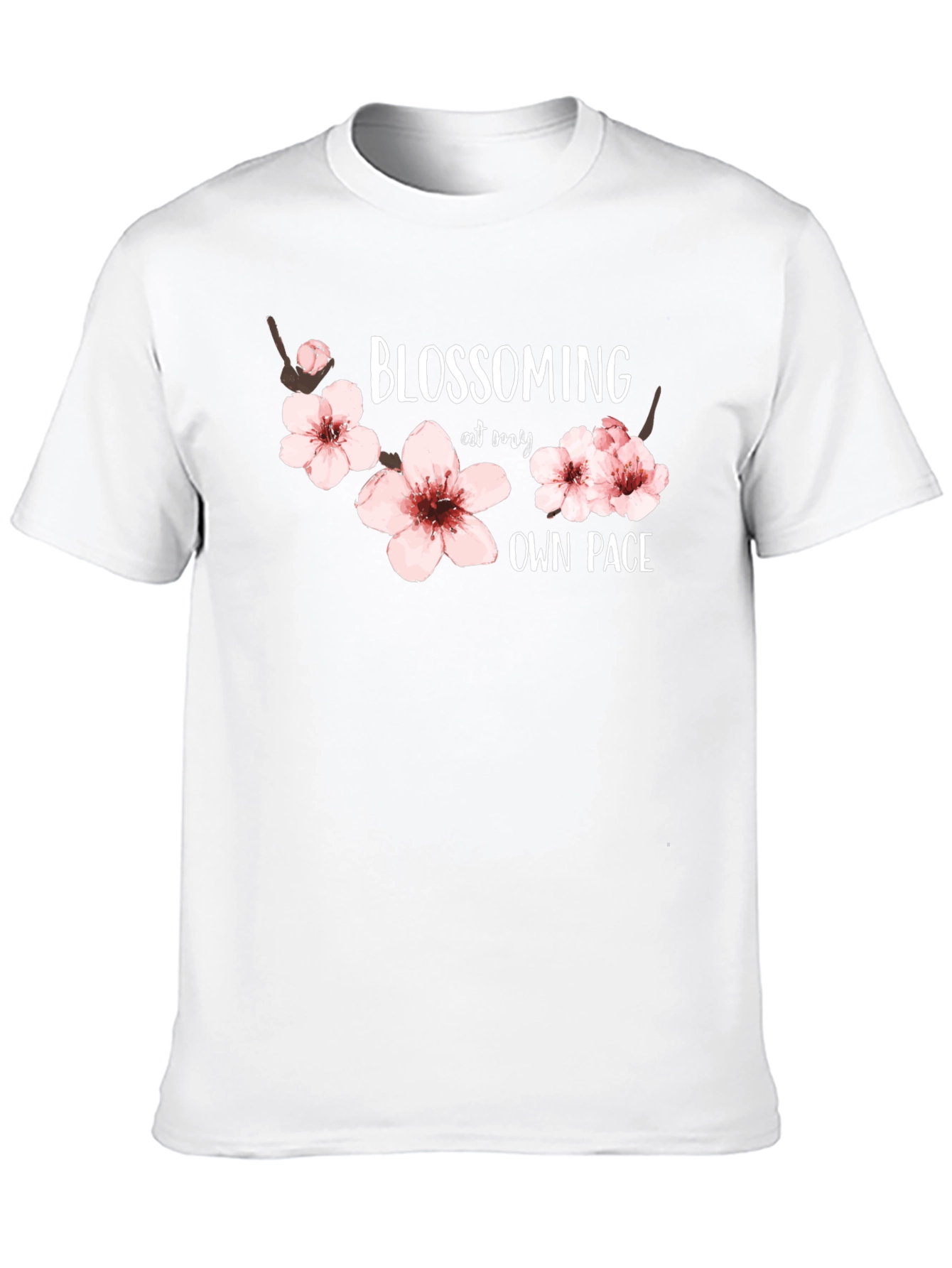 Blossoming At My Own Pace Graphic Tee