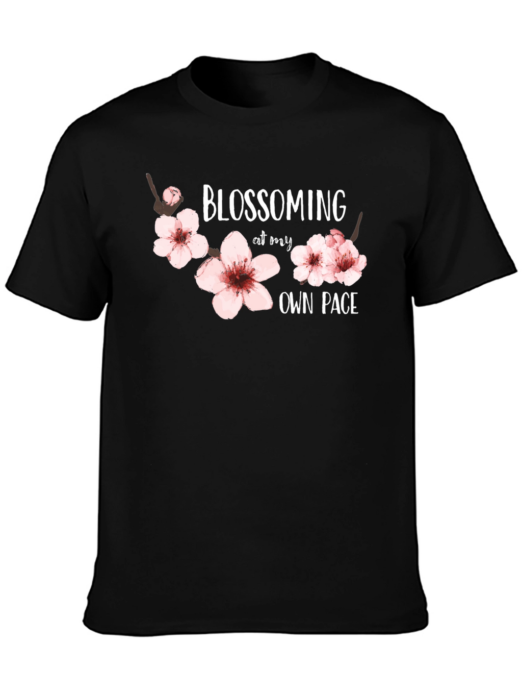 Blossoming At My Own Pace Graphic Tee