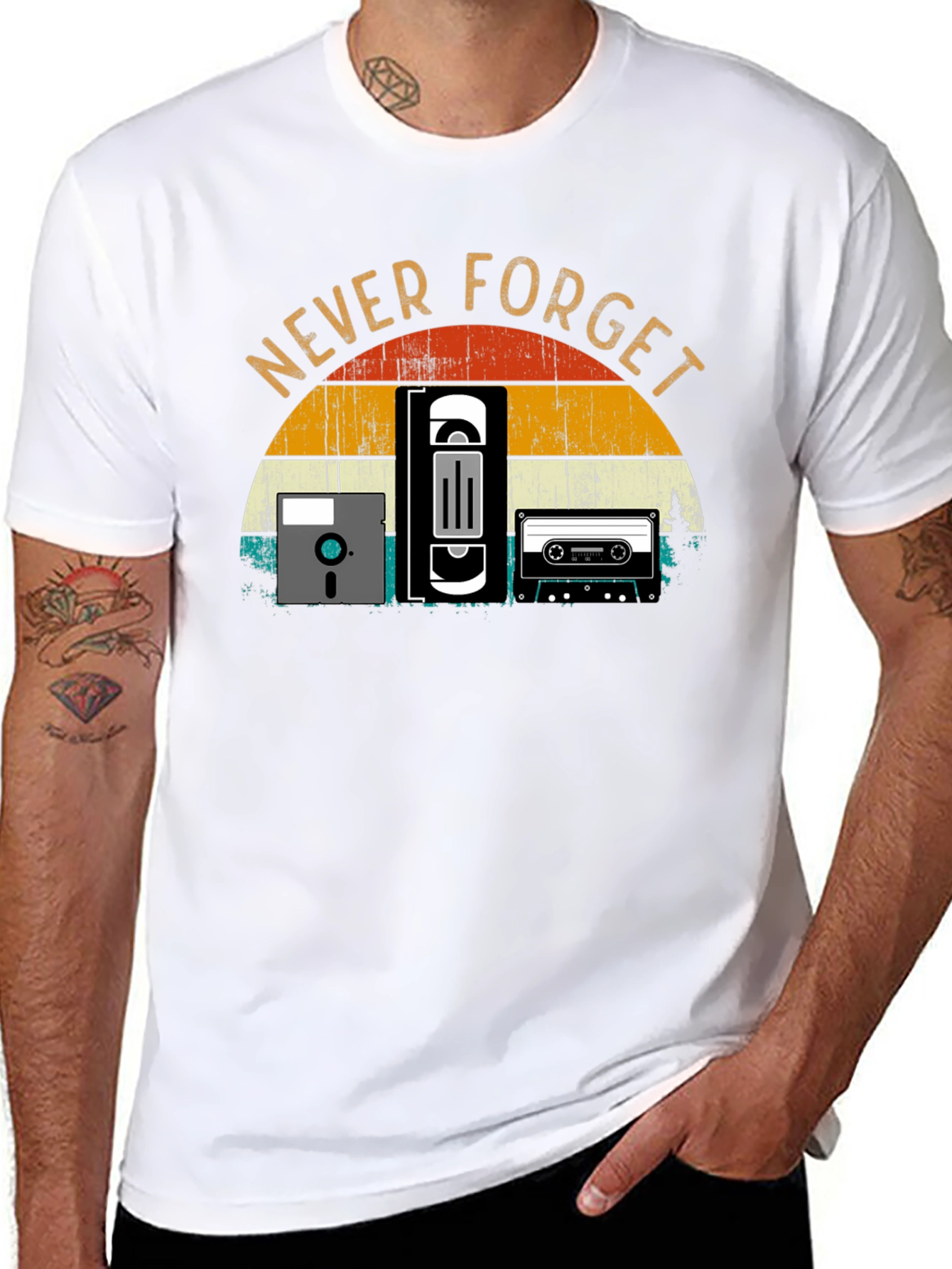 Retro Never Forget T-Shirt