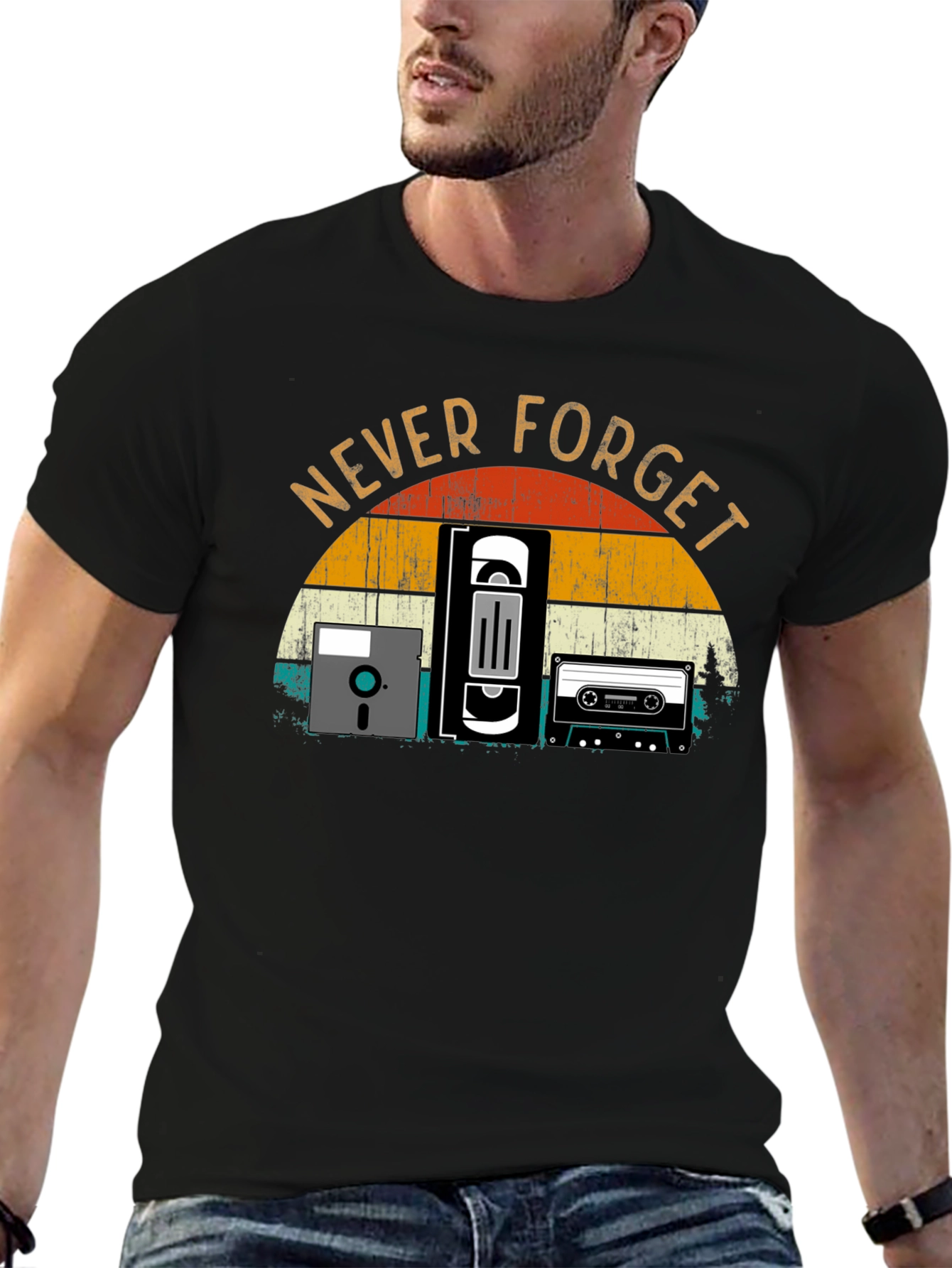 Retro Never Forget T-Shirt