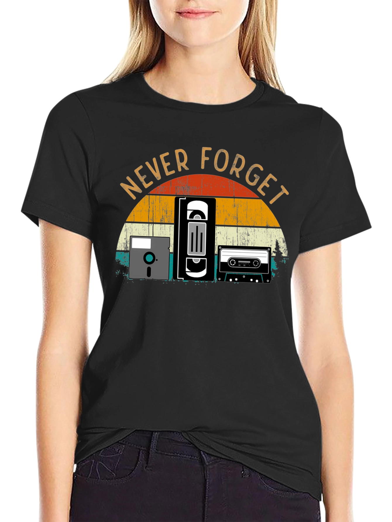 Retro Never Forget T-Shirt