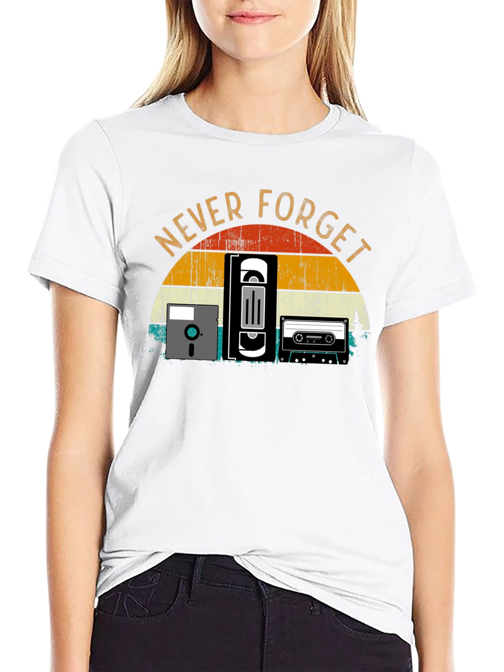 Retro Never Forget T-Shirt
