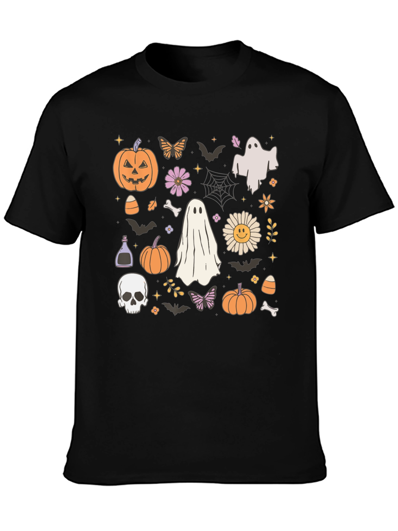 Halloween Graphic Tee - Spooky Season Shirt