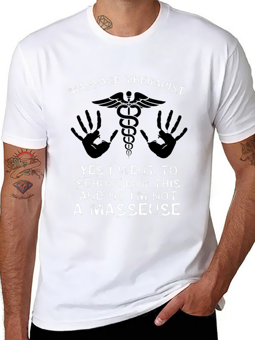 Massage Therapist T-Shirt - Funny Profession Tee