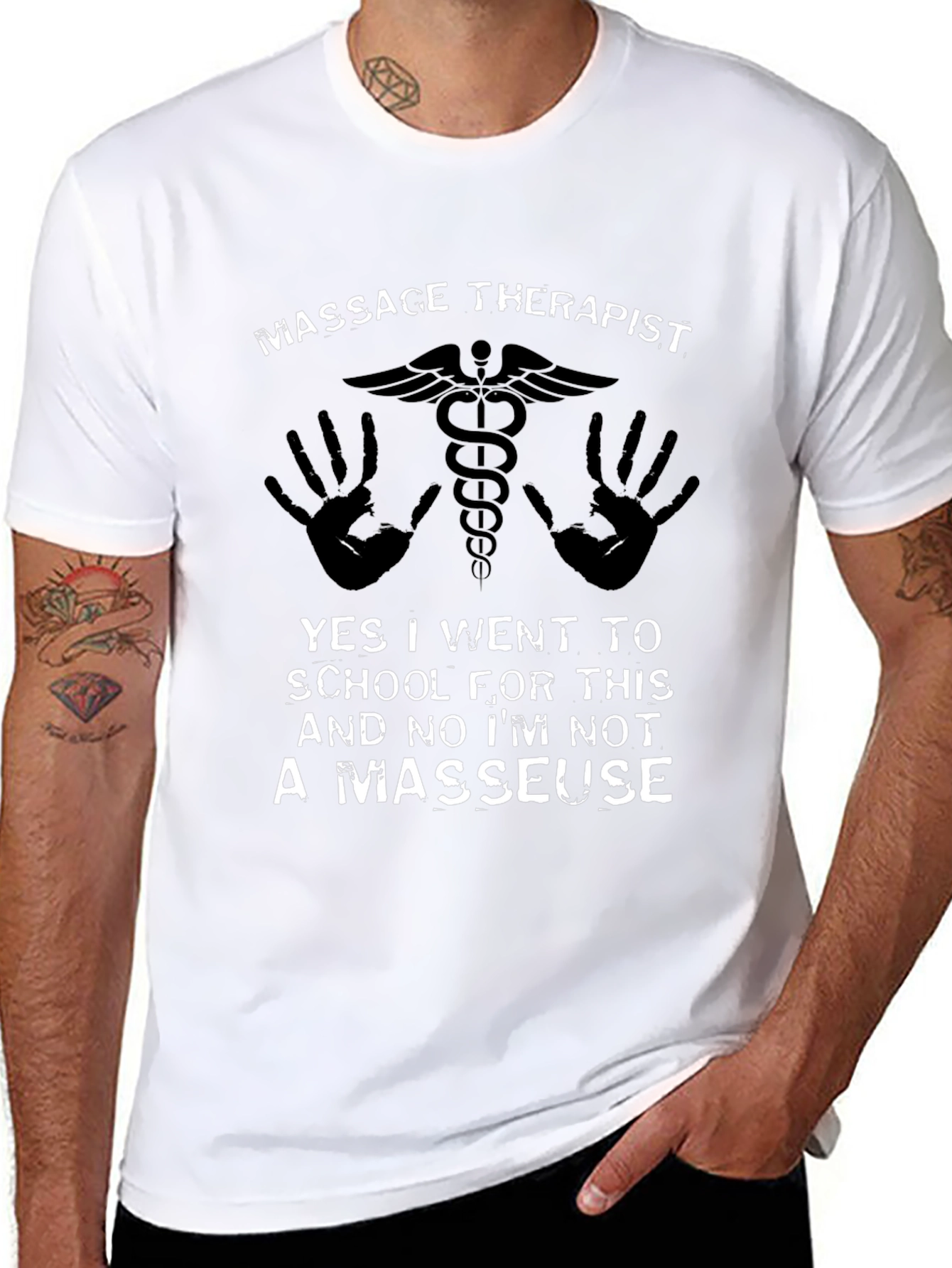 Massage Therapist T-Shirt - Funny Profession Tee