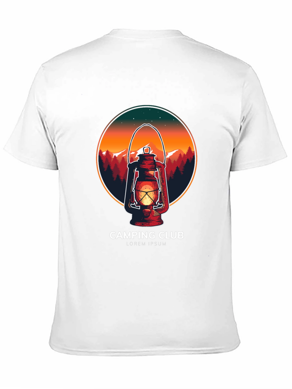 Camping Club Graphic Tee - Outdoor Adventure Shirt