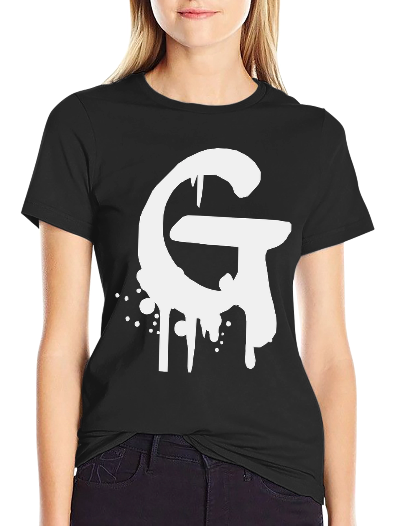 Bold G Graphic Tee - Casual Style