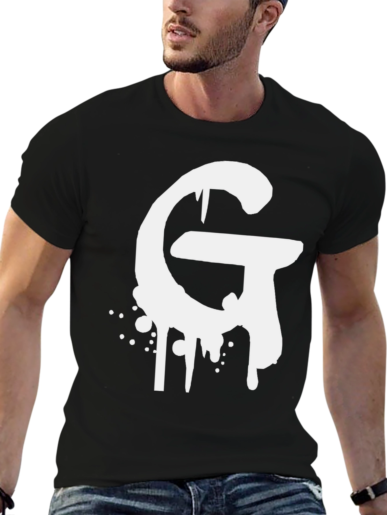 Bold G Graphic Tee - Casual Style