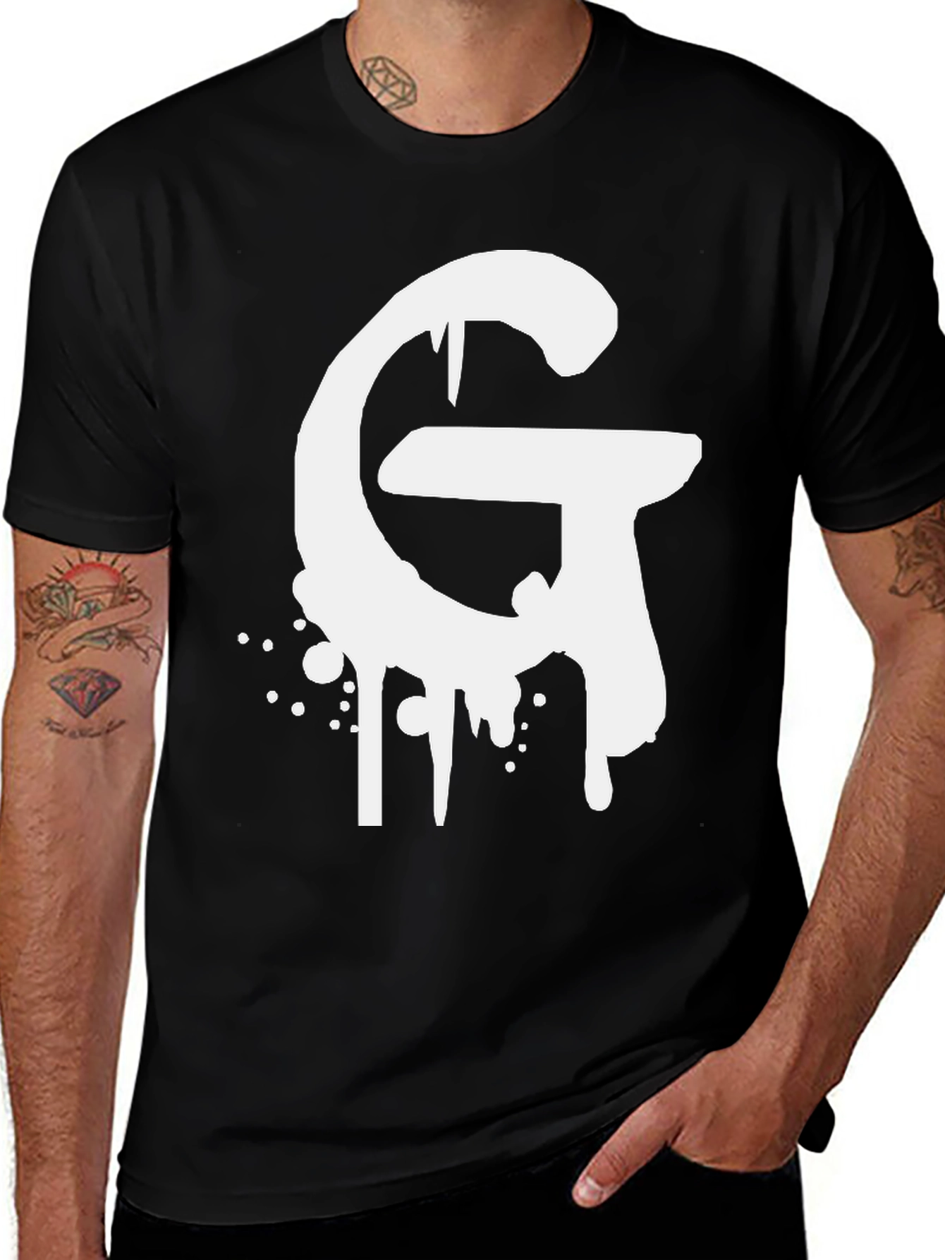 Bold G Graphic Tee - Casual Style