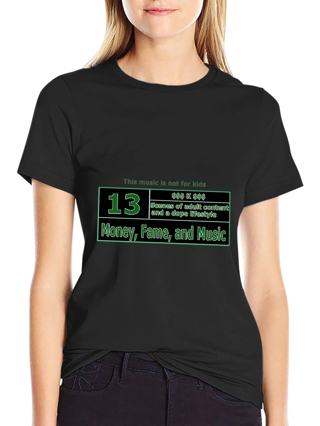 Explicit Content T-Shirt - Money Fame and Music