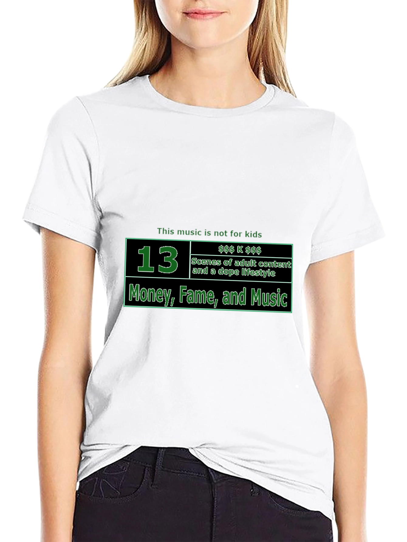 Explicit Content T-Shirt - Money Fame and Music