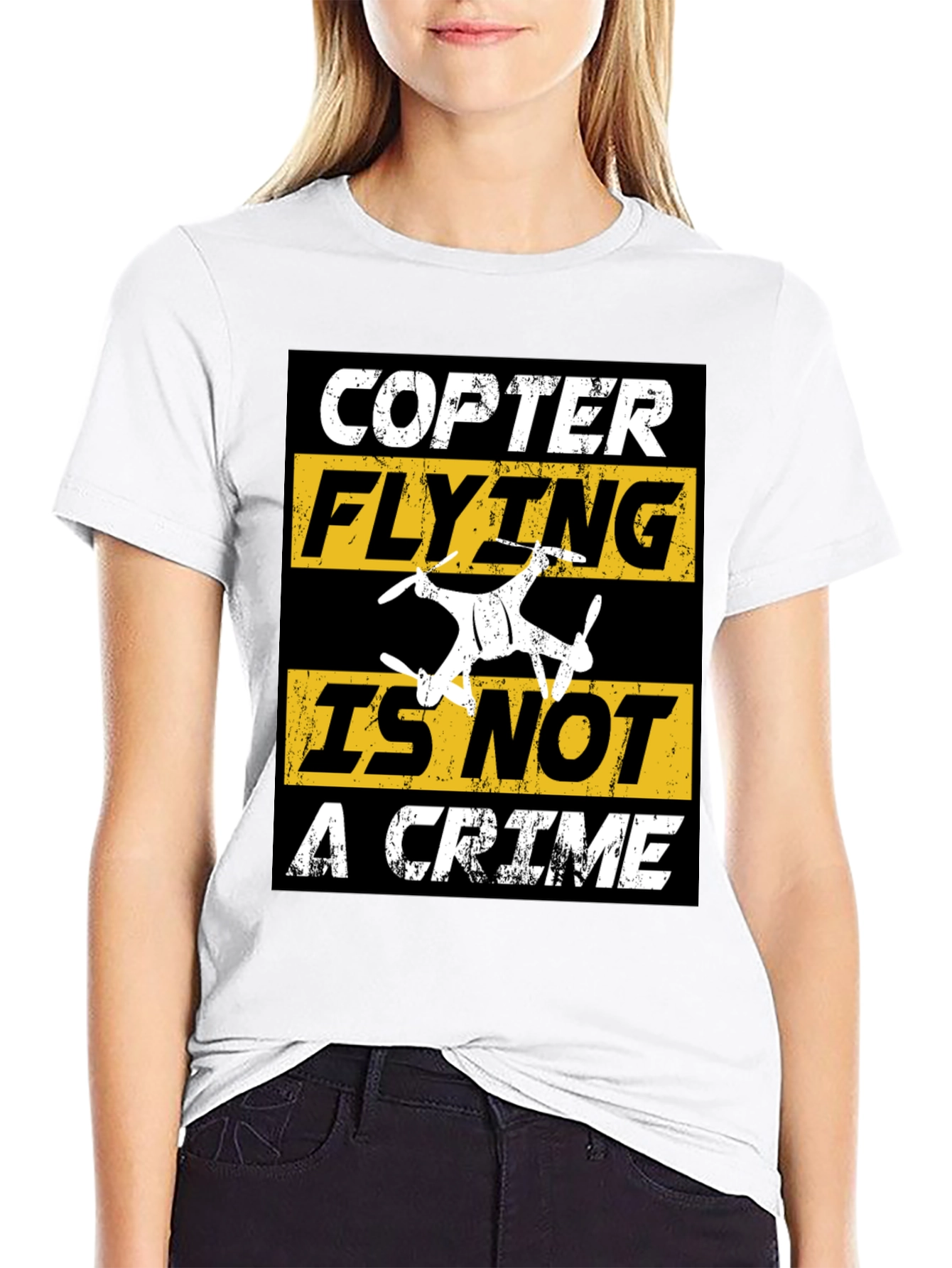 Copter Flying Is Not A Crime T-Shirt