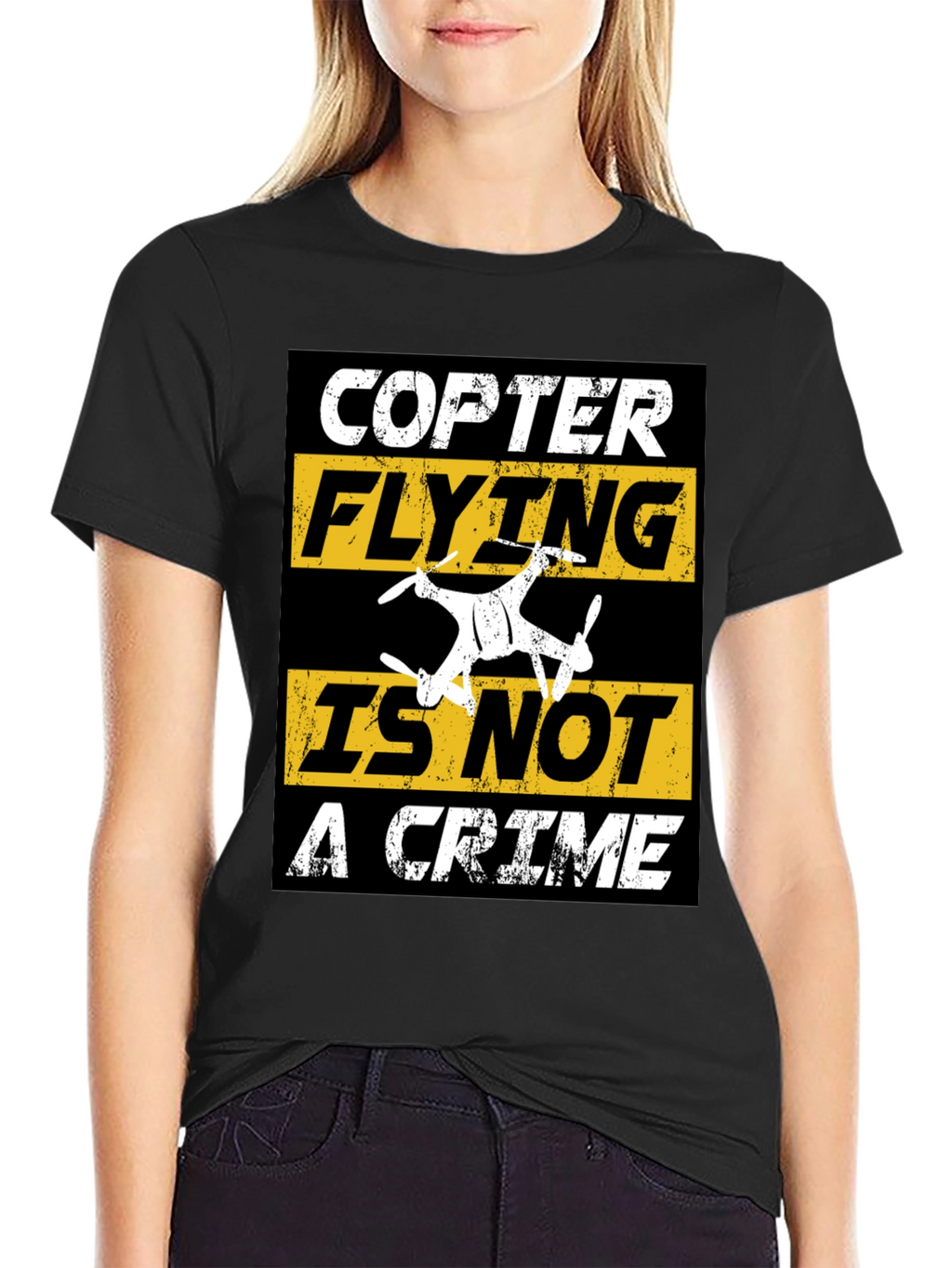 Copter Flying Is Not A Crime T-Shirt