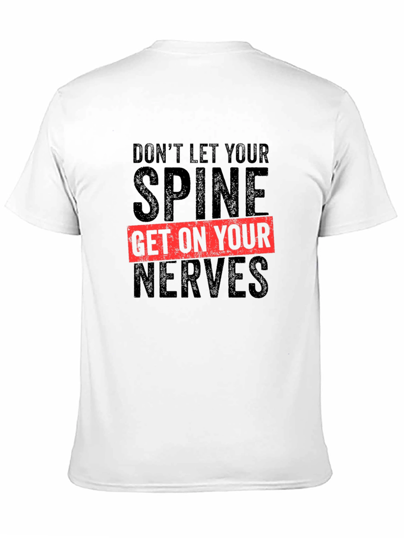 Spine & Nerves Graphic Tee - Chiropractic Humor