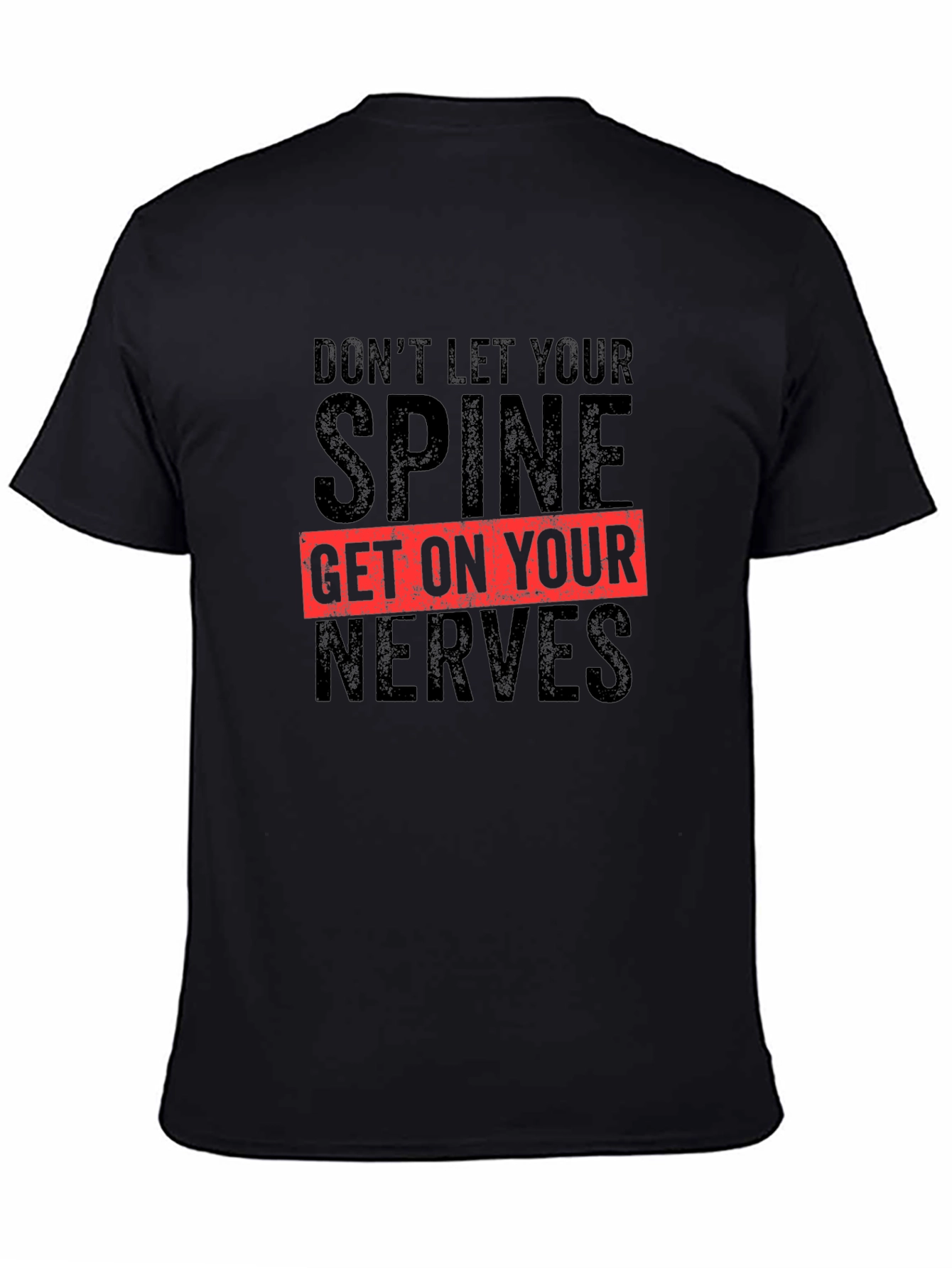 Spine & Nerves Graphic Tee - Chiropractic Humor