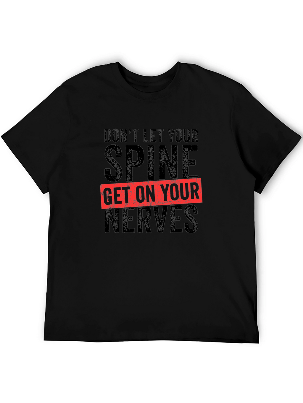 Spine & Nerves Graphic Tee - Chiropractic Humor