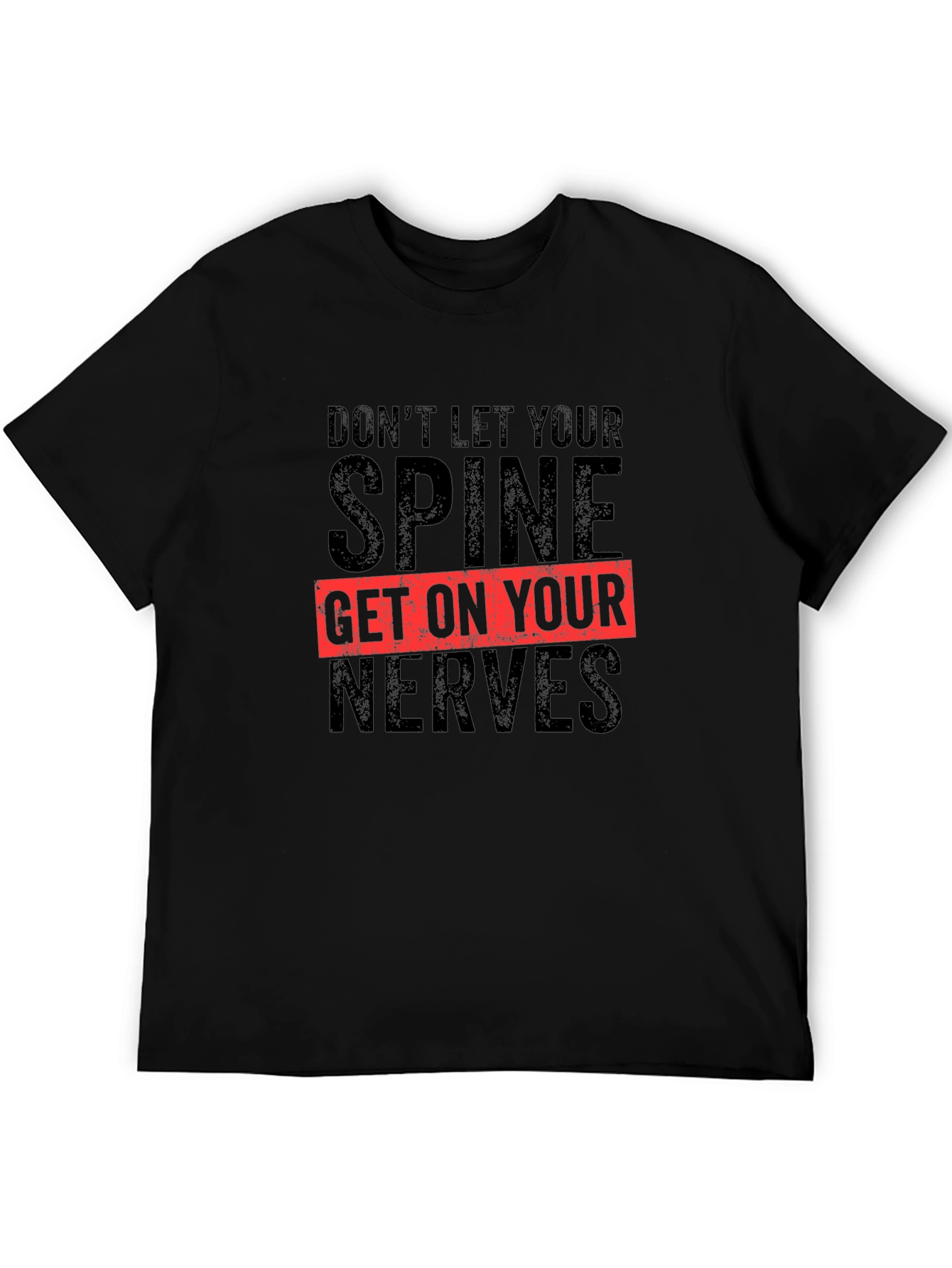 Spine & Nerves Graphic Tee - Chiropractic Humor