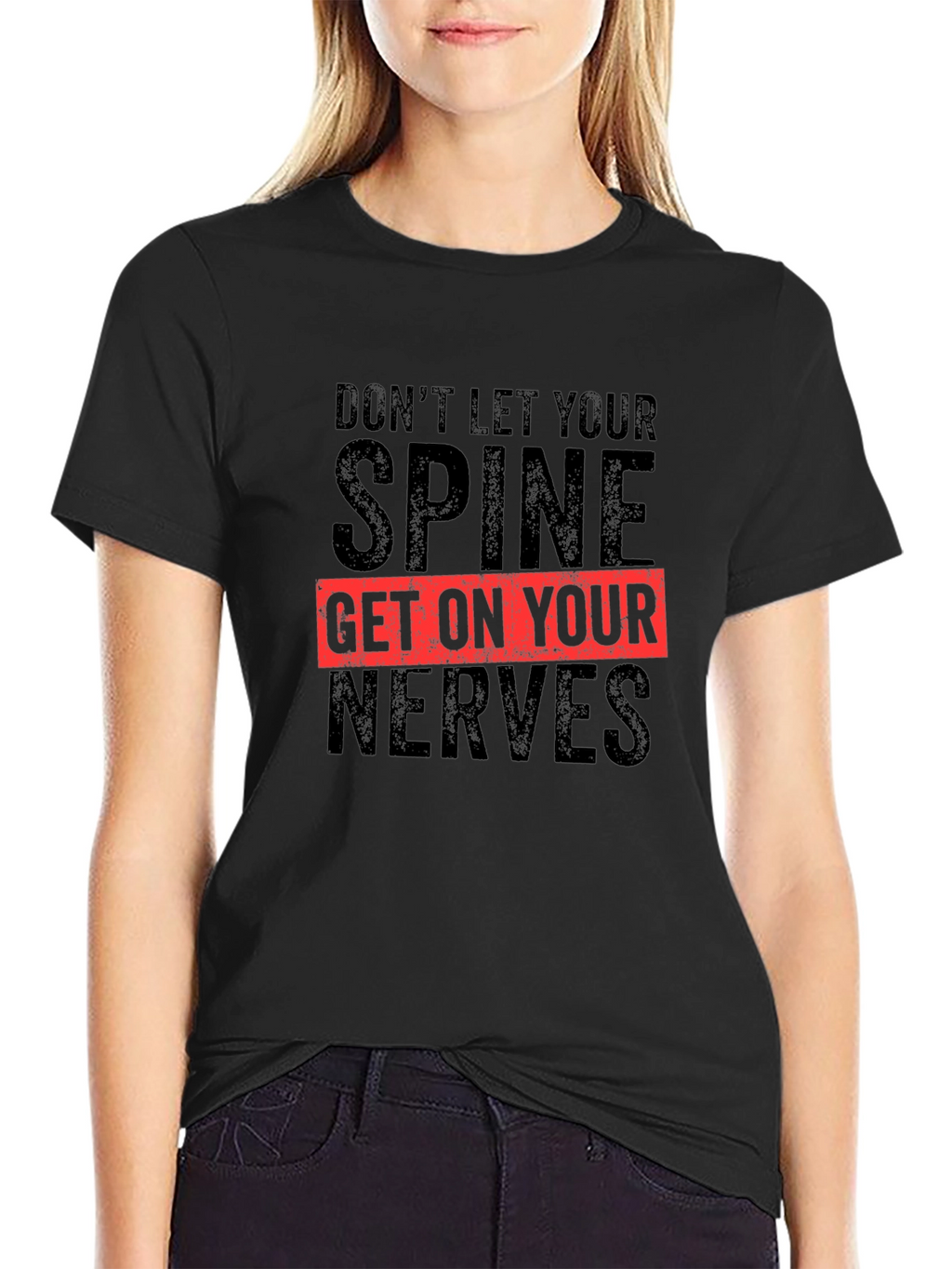 Spine & Nerves Graphic Tee - Chiropractic Humor