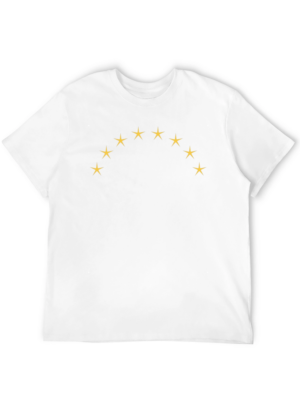 Starry Arc Black Tee - Casual Style
