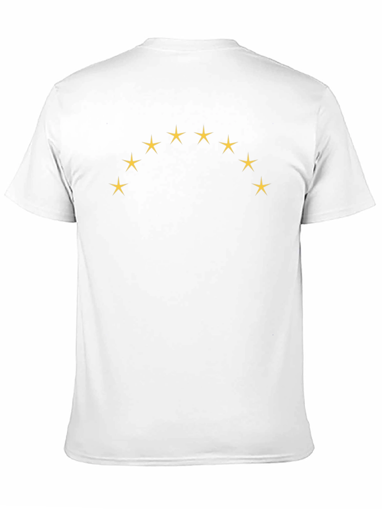 Starry Arc Black Tee - Casual Style