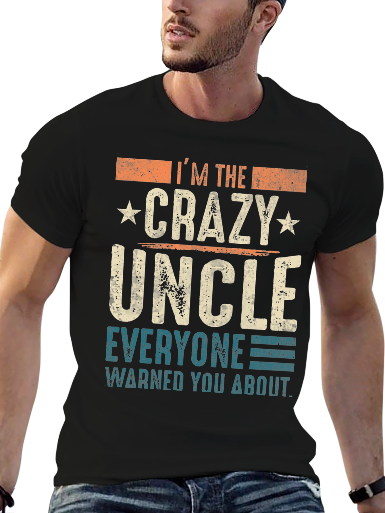 Crazy Uncle T-Shirt - Funny Novelty Tee for Uncles