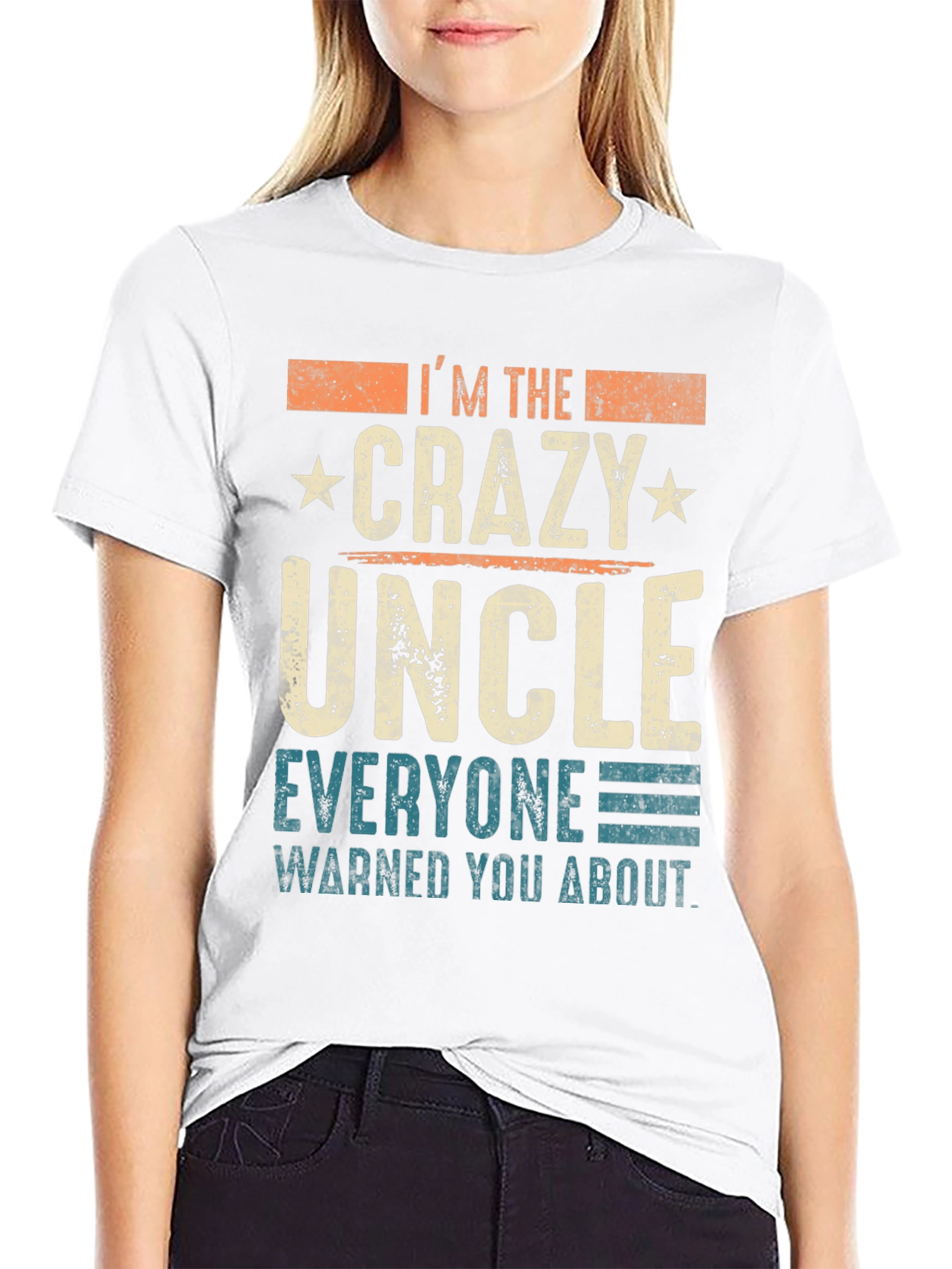 Crazy Uncle T-Shirt - Funny Novelty Tee for Uncles