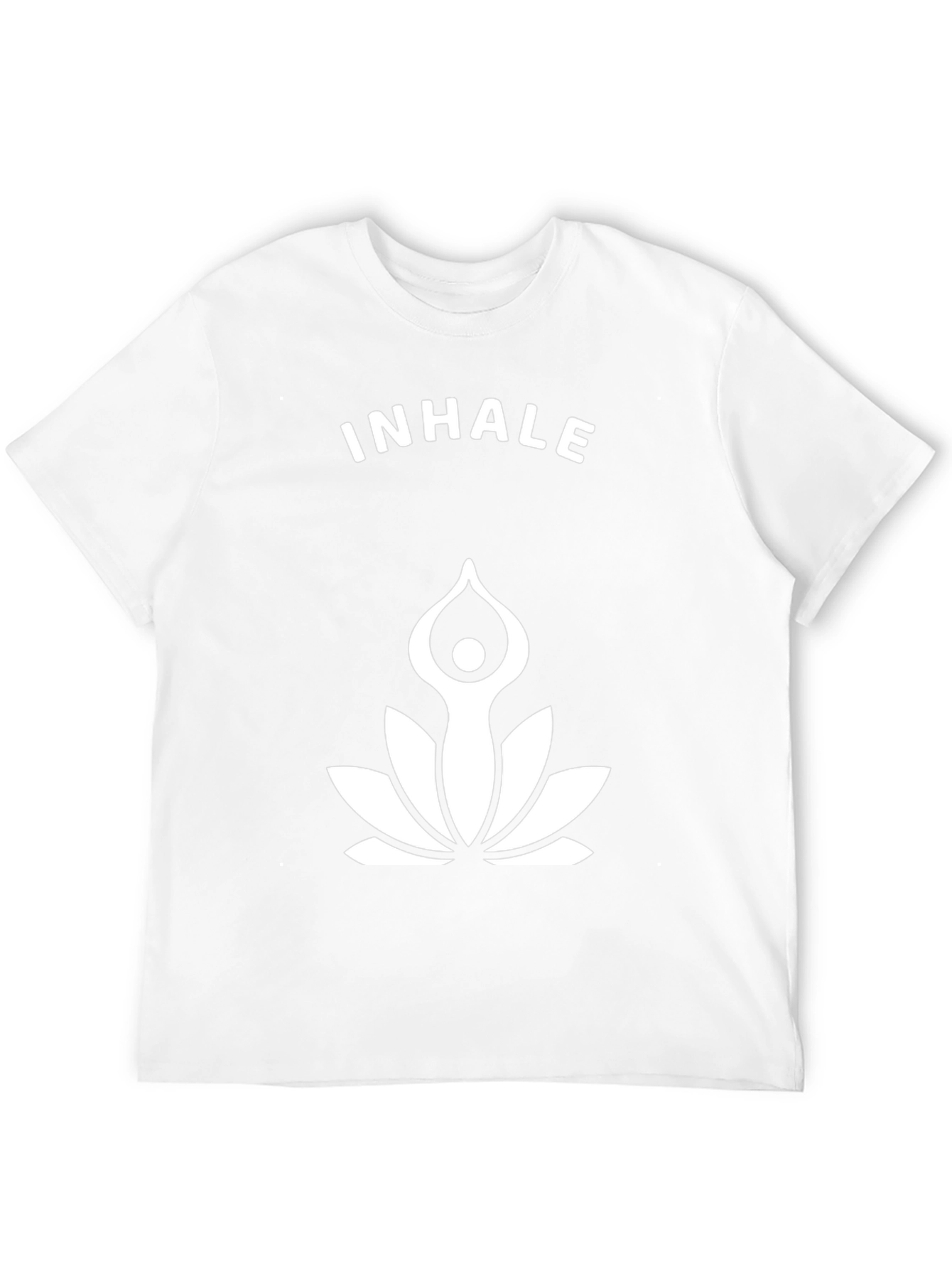 Inhale Yoga Lotus T-Shirt - Relax & Breathe