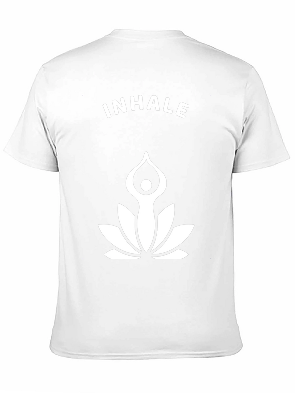 Inhale Yoga Lotus T-Shirt - Relax & Breathe