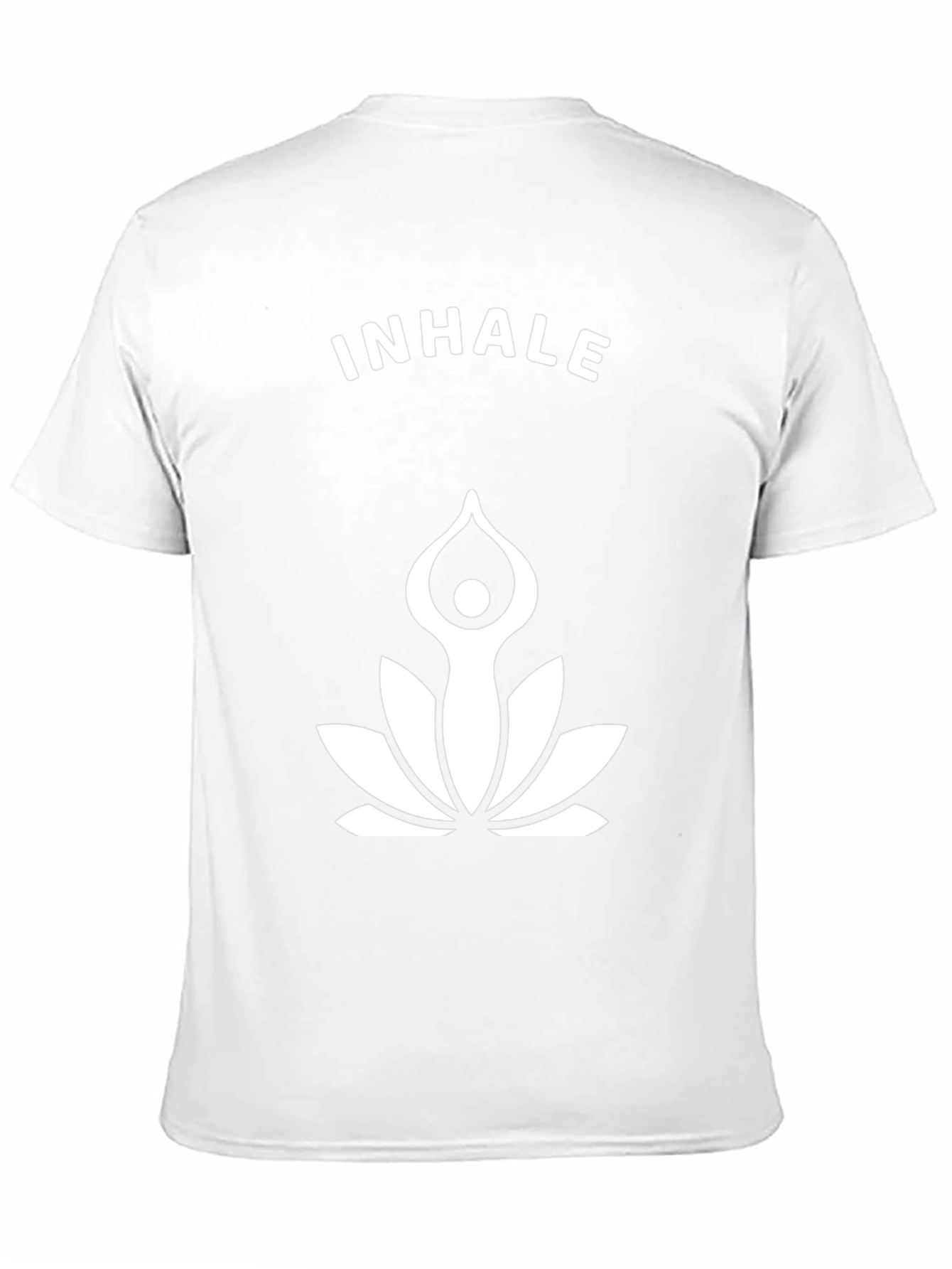 Inhale Yoga Lotus T-Shirt - Relax & Breathe