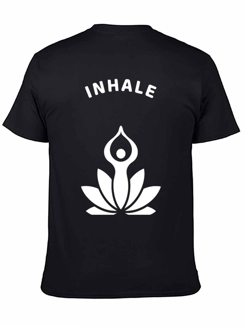 Inhale Yoga Lotus T-Shirt - Relax & Breathe
