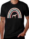 Dog Rainbow Graphic Tee