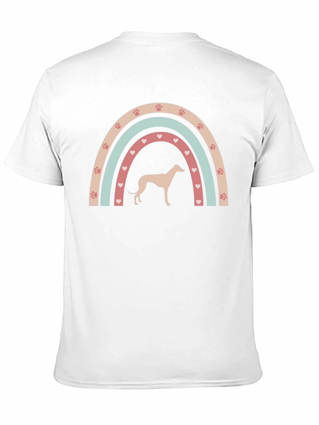 Dog Rainbow Graphic Tee