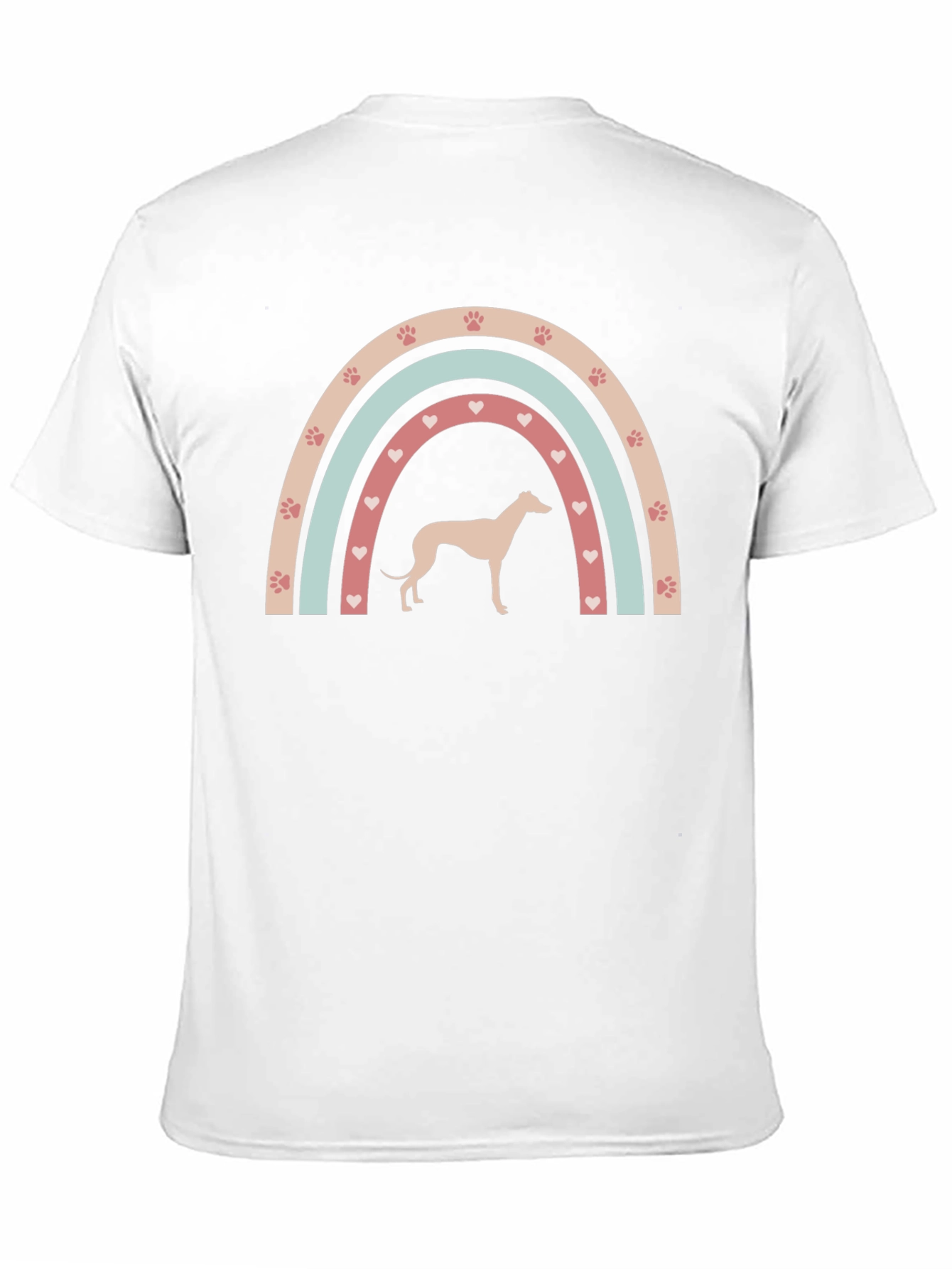 Dog Rainbow Graphic Tee